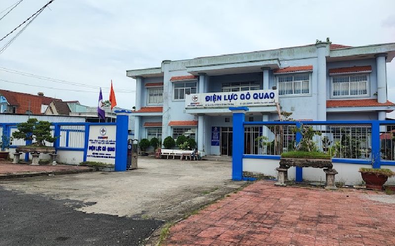 Xem thông tin liên hệ Điện lực Gò Quao